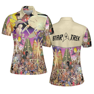Star Trek The Original Series AOP Men/Women Polo Shirt