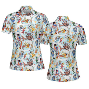 Cereal Favs Large Scale AOP Men/Women Polo Shirt