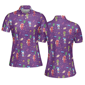 Three amigos Donald Ducktales AOP Men/Women Polo Shirt