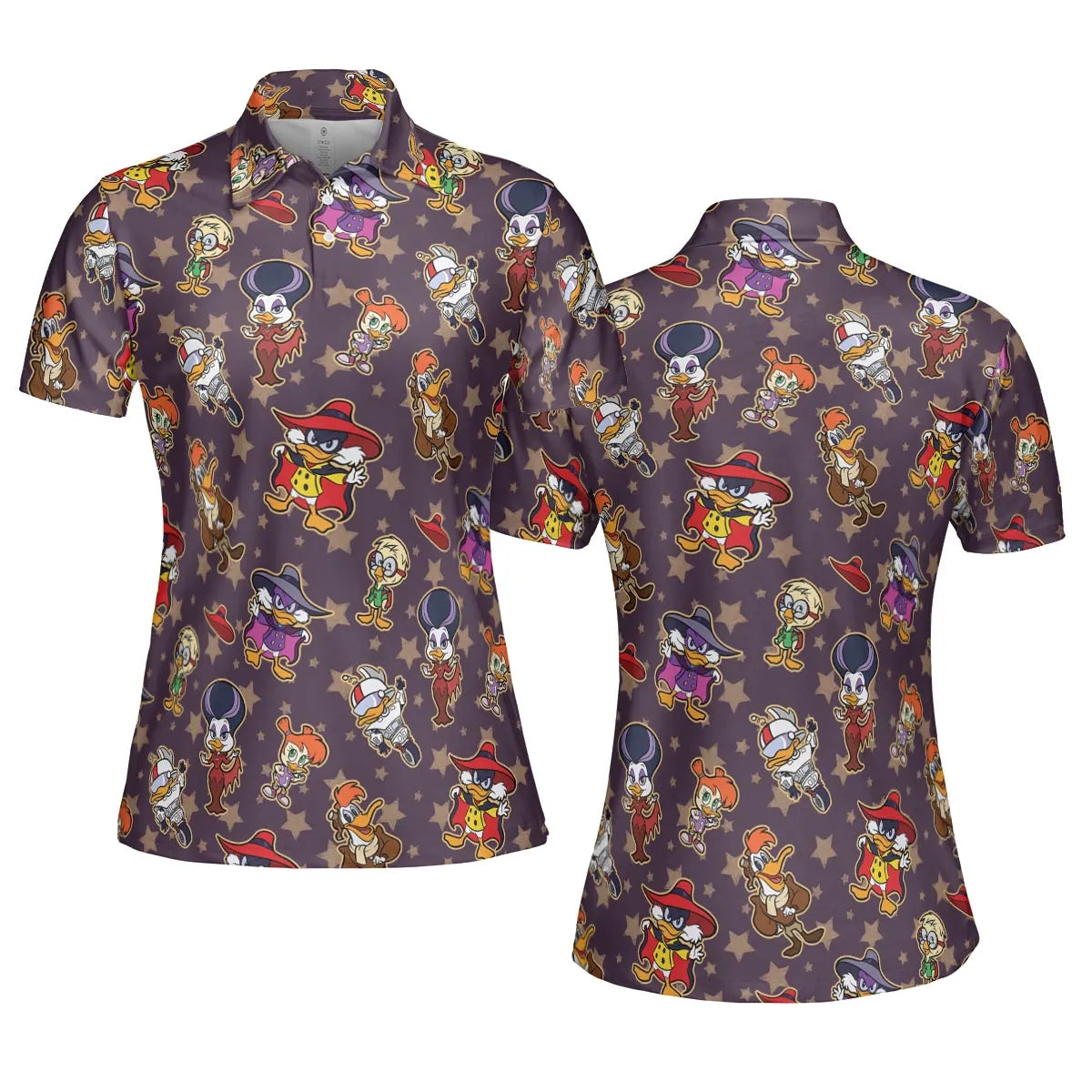 Duck Power Darkwing Duck AOP Men/Women Polo Shirt