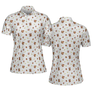 Nintendo Donkey Kong Characters Pattern AOP Men/Women Polo Shirt