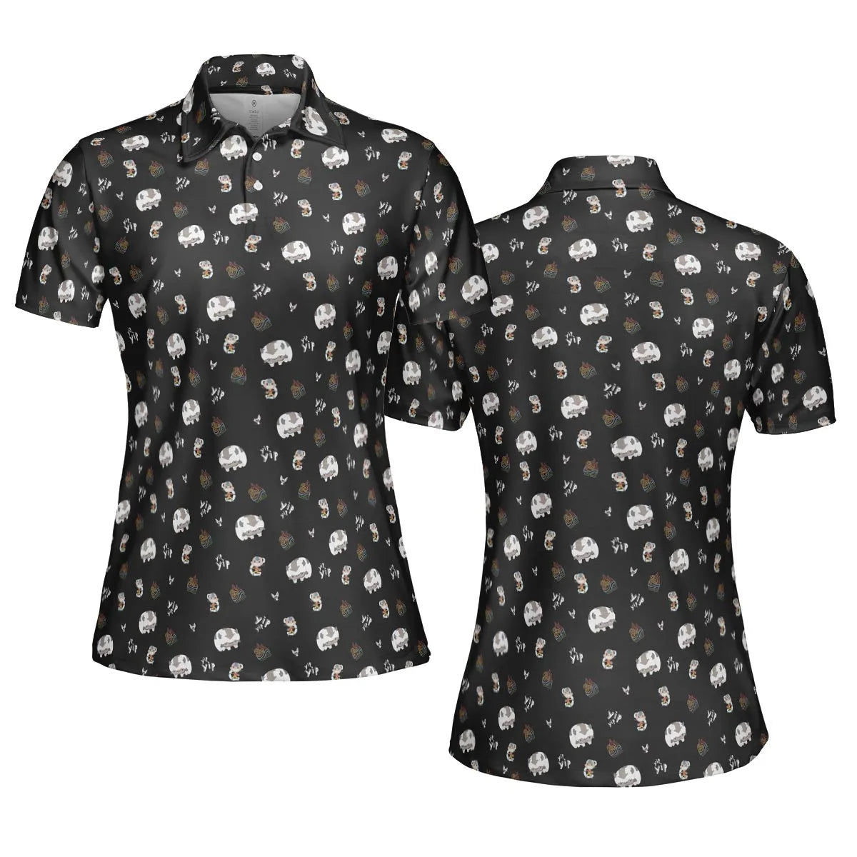 Appa Yip Yip Avatar Pattern AOP Men/Women Polo Shirt