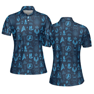 Trekkie Star Trek Pattern AOP Men/Women Polo Shirt
