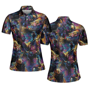 The Guardian Mandalorian AOP Men/Women Polo Shirt