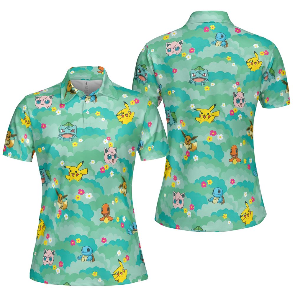 AOP Men/Women Polo Shirt - 2NF4GBE2 -  - 5