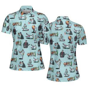 Lunch Lady Land SNL AOP Men/Women Polo Shirt