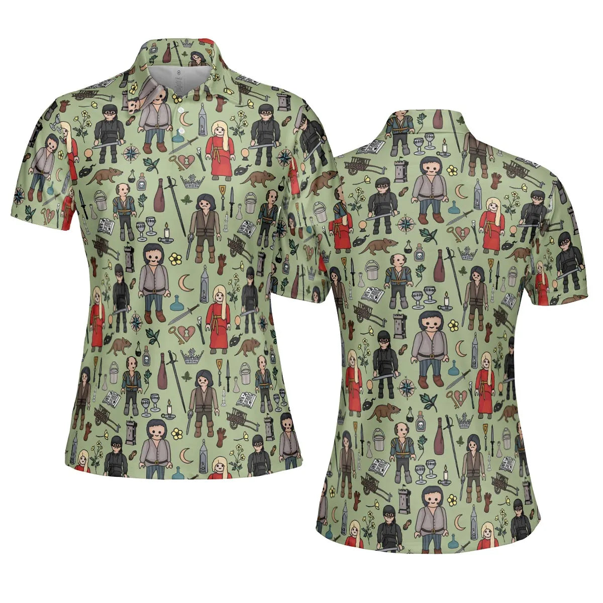 As You Wish Princess Bride AOP Men/Women Polo Shirt