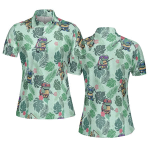 Teenage Mutant Ninja Squirtle AOP Men/Women Polo Shirt