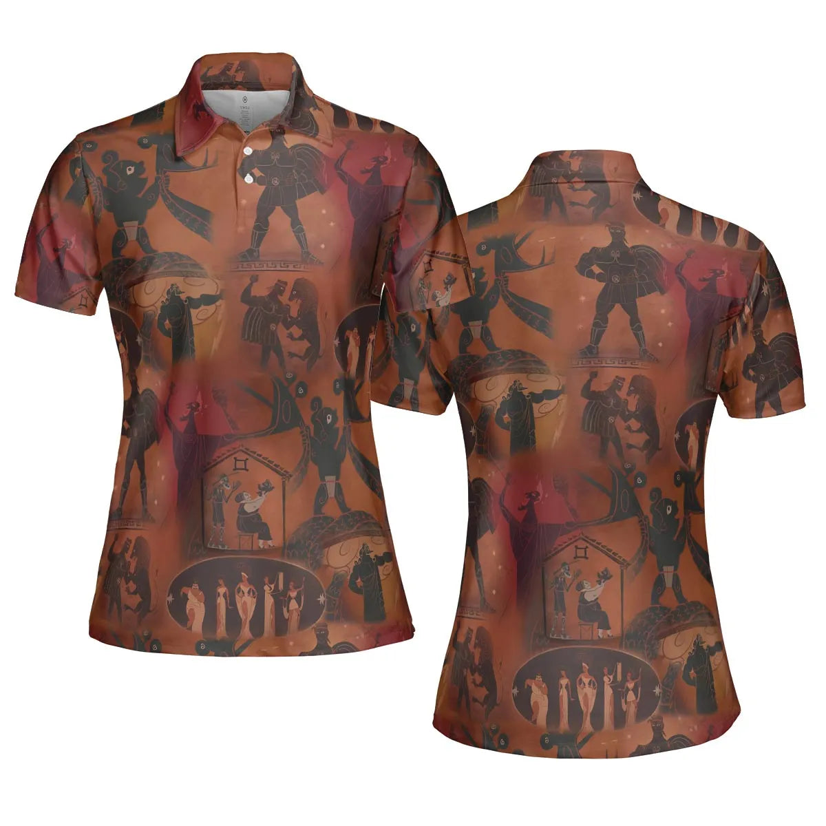 Ancient Hero Hercules 1997 Seamless AOP Men/Women Polo Shirt