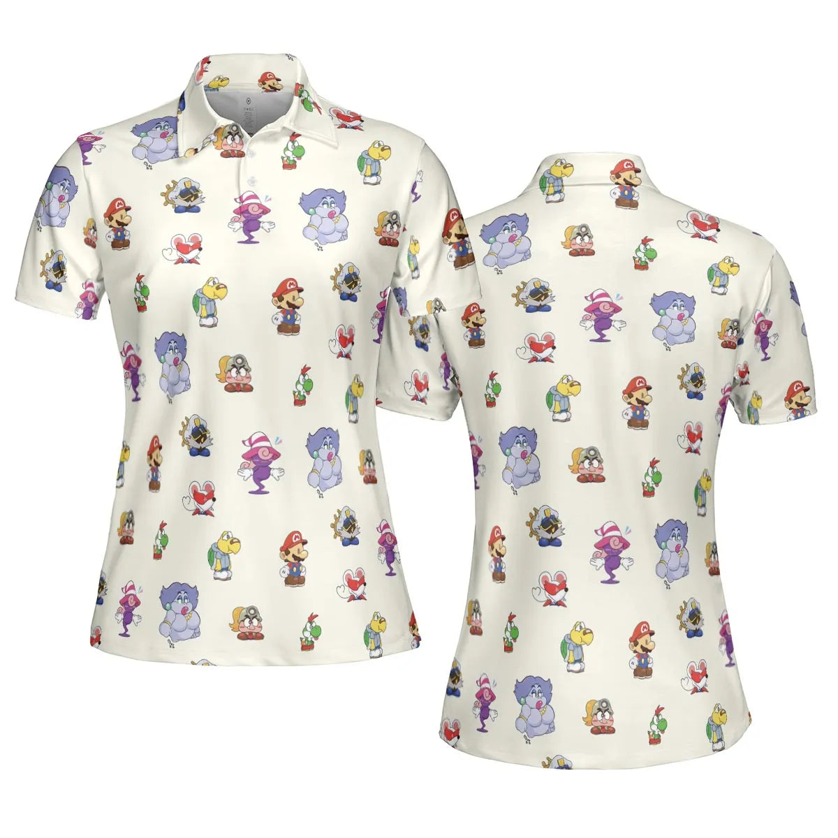 Play In Style Super Mario AOP Men/Women Polo Shirt