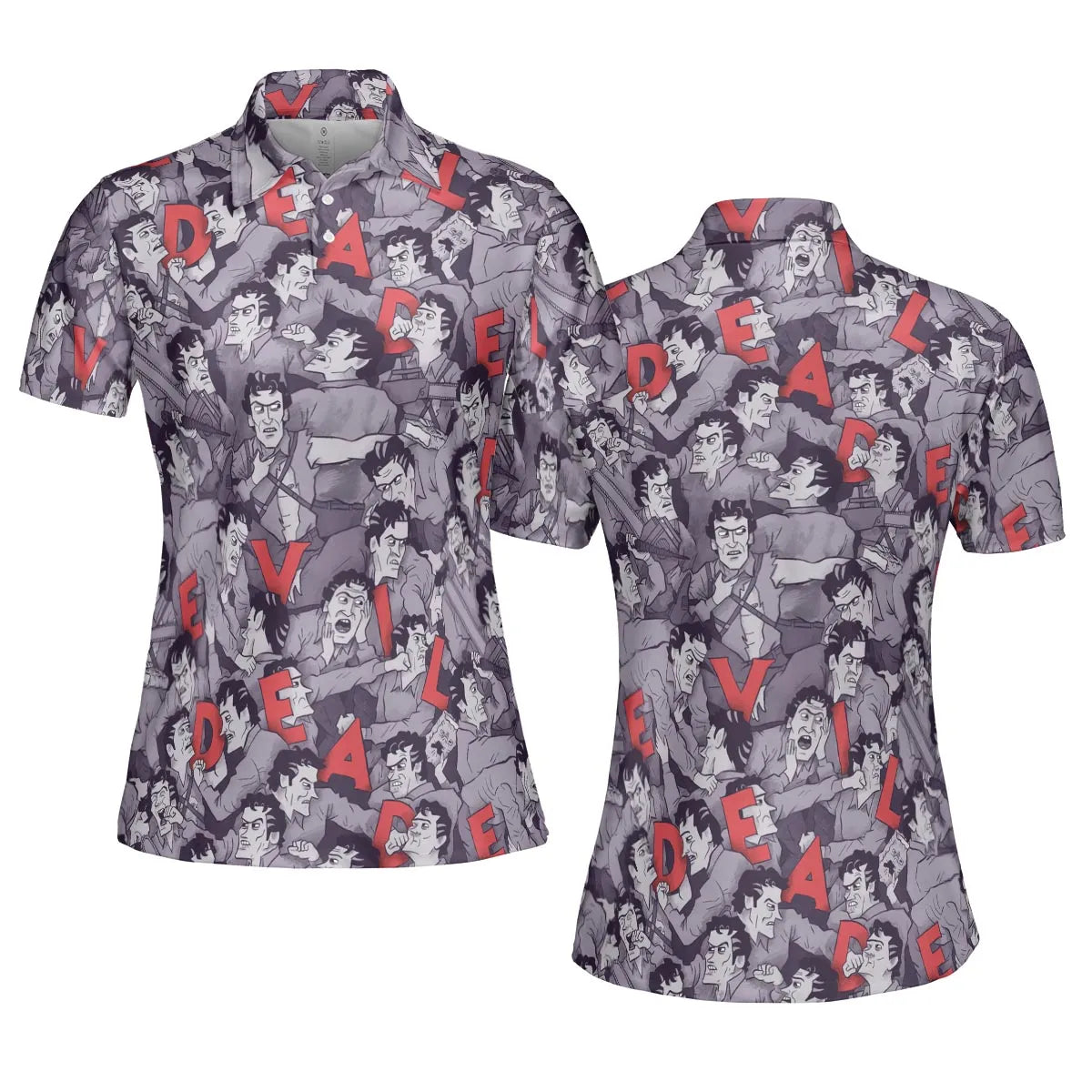 Chainsaw Evil Dead  Seamless AOP Men/Women Polo Shirt