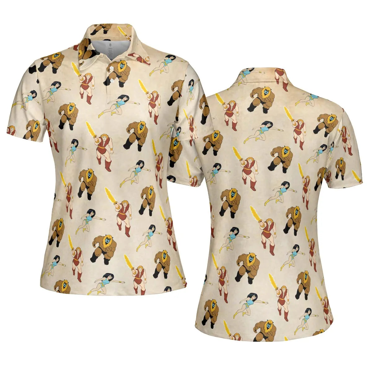 Thundarr the Barbarian AOP Men/Women Polo Shirt