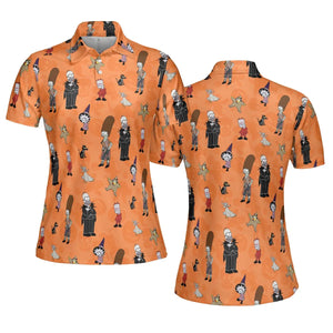 The Simpsons Halloween AOP Men/Women Polo Shirt