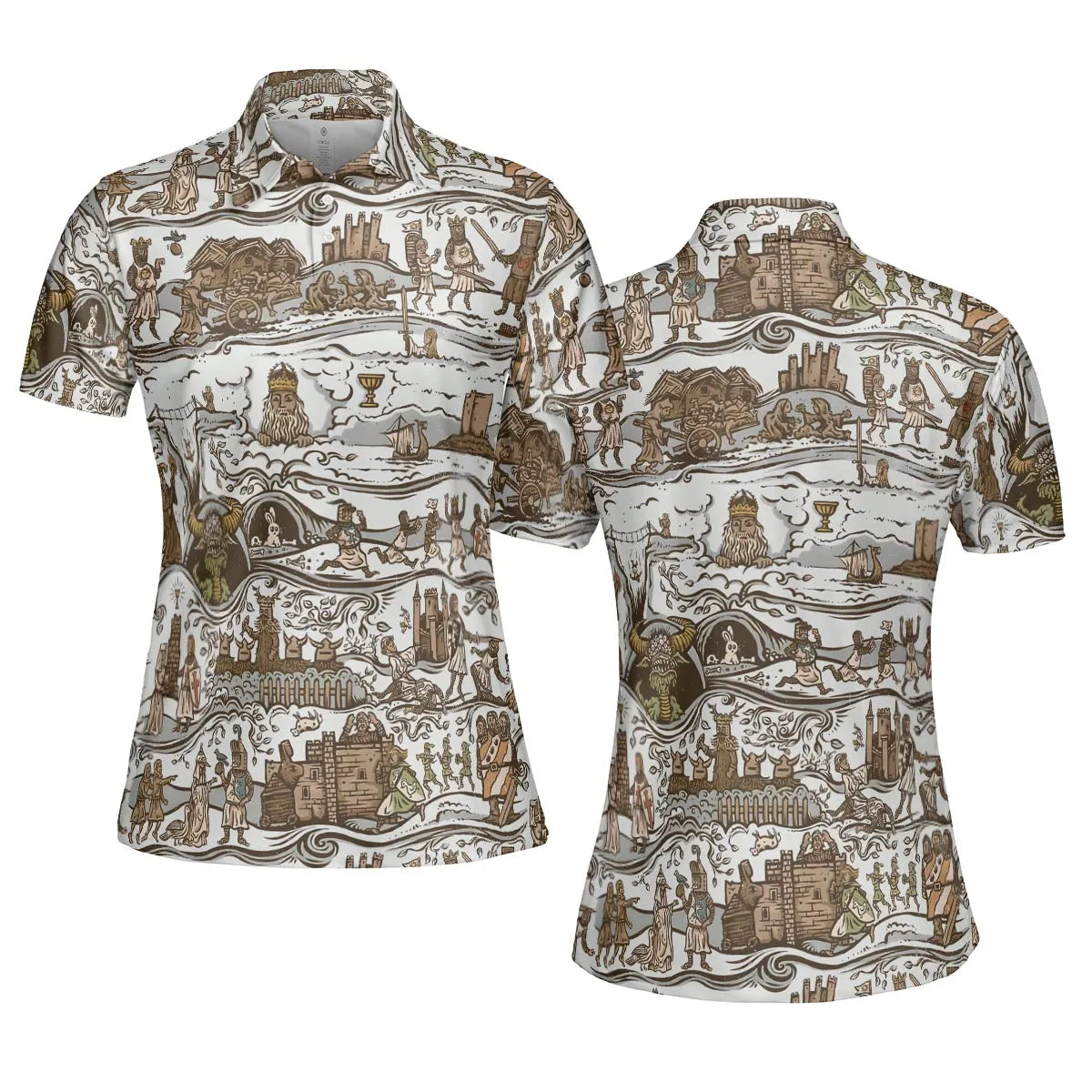 The Tapestry Journey Monty Python AOP Men/Women Polo Shirt