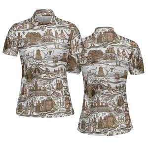 The Tapestry Journey Monty Python AOP Men/Women Polo Shirt