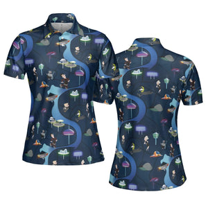City of The Future The Jetsons AOP Men/Women Polo Shirt