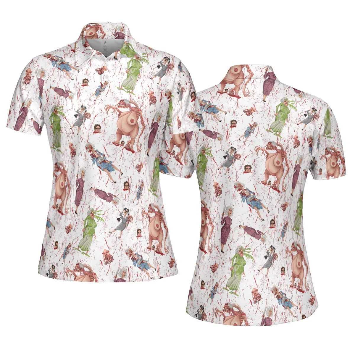 Braindead Dead Alive In North America AOP Men/Women Polo Shirt