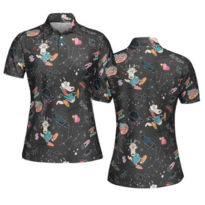 Rocko Space Out Rocko's Modern Life AOP Men/Women Polo Shirt