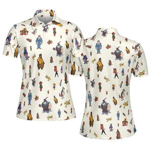 Talespin Characters AOP Men/Women Polo Shirt