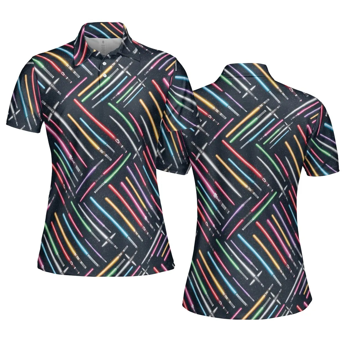 Lightsabers Star Wars Pattern AOP Men/Women Polo Shirt