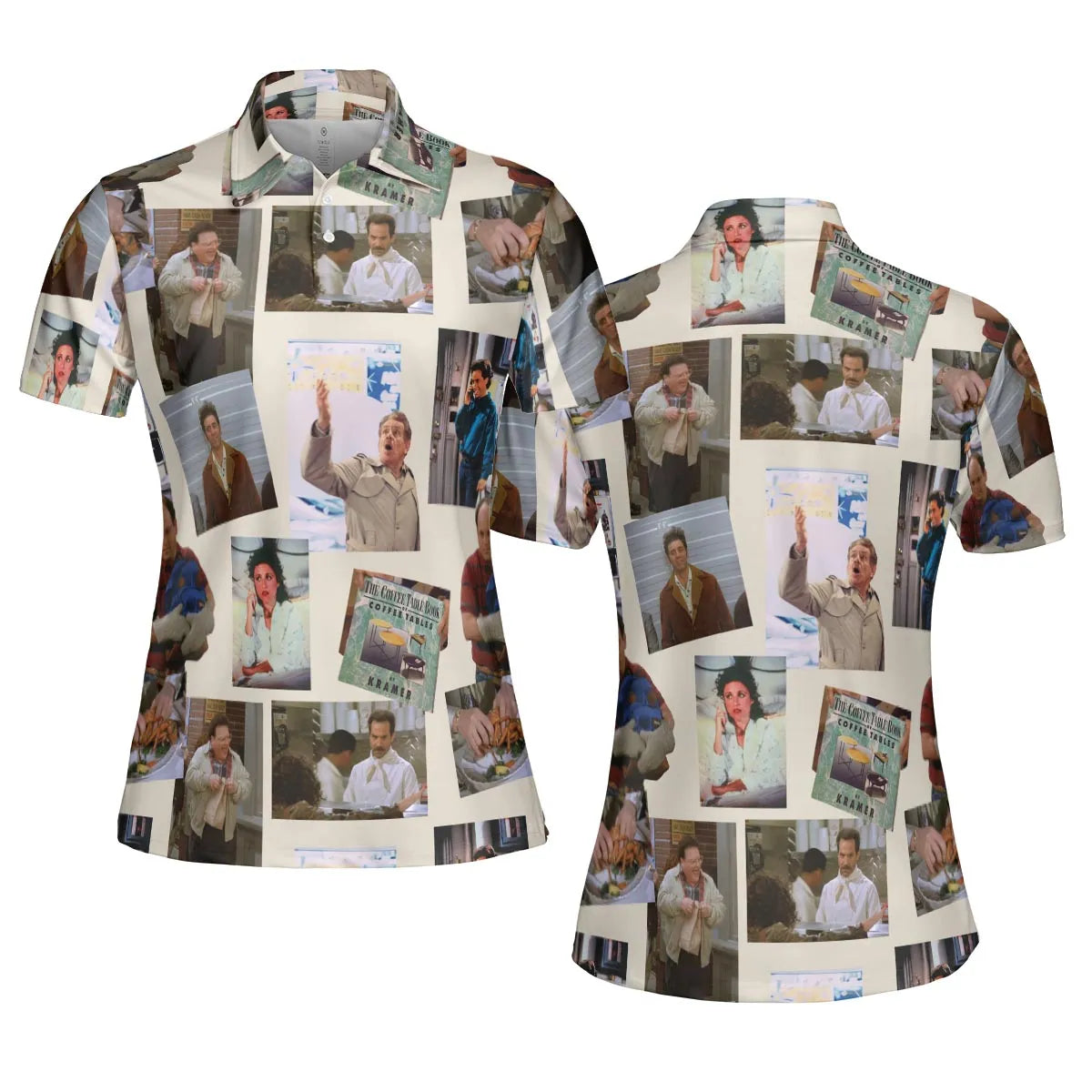 Seinfeld Famous Scenes AOP Men/Women Polo Shirt