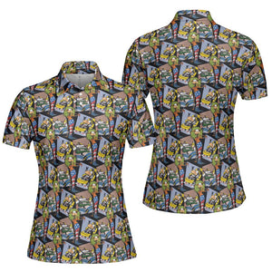 AOP Men/Women Polo Shirt - 452THJ23 -  - 5