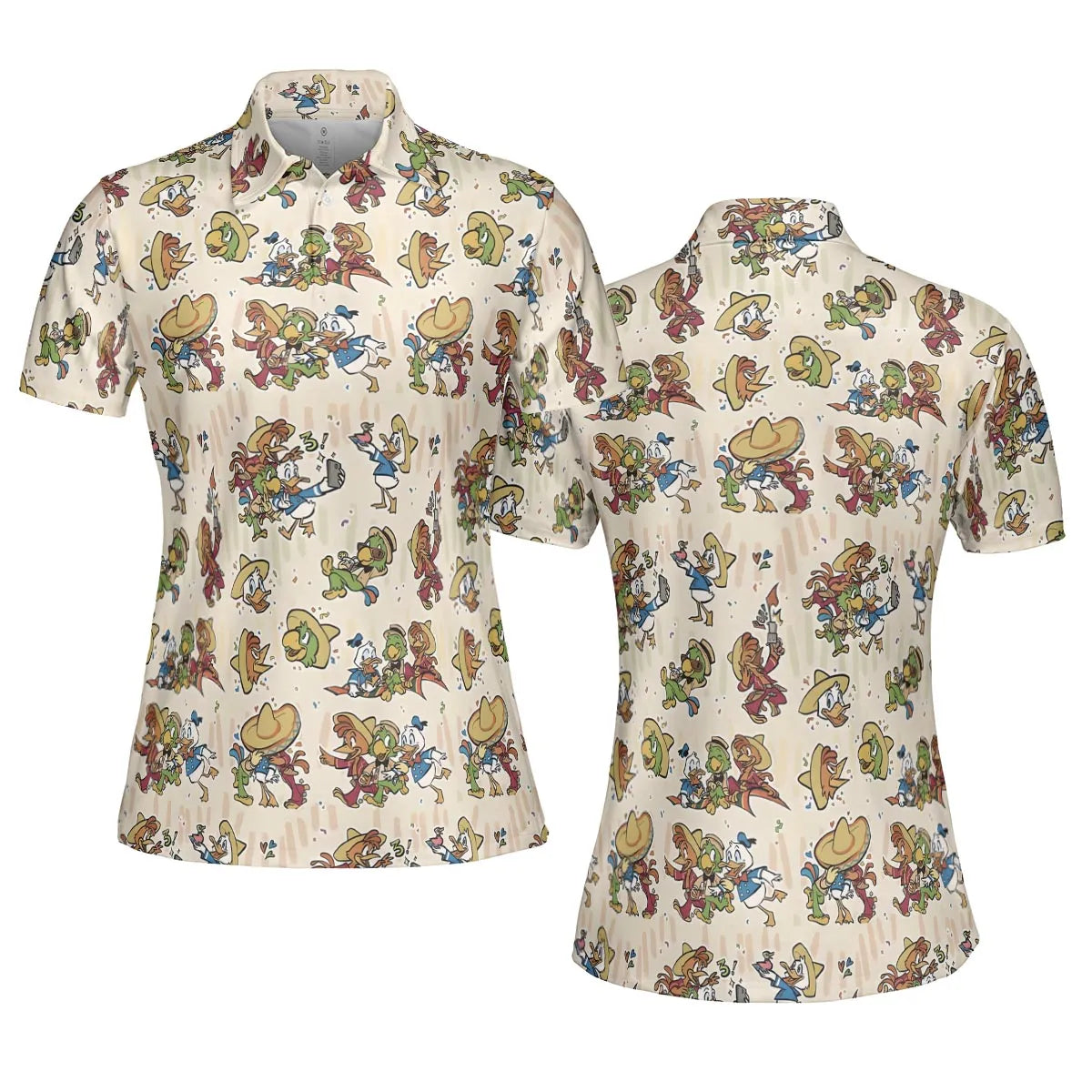 Quacktastic DuckTales AOP Men/Women Polo Shirt