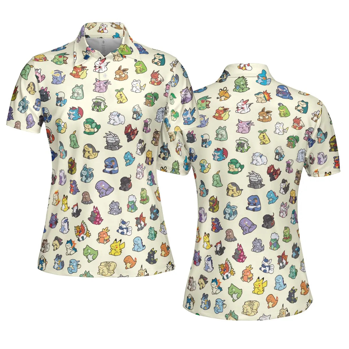 Pokemon In Substitute Style AOP Men/Women Polo Shirt