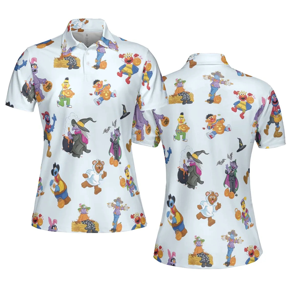 Muppet Treats The Muppets AOP Men/Women Polo Shirt