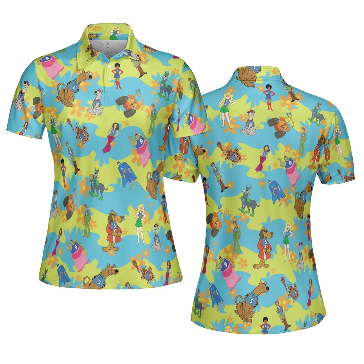 Scooby Gang Scooby Doobies AOP Men/Women Polo Shirt