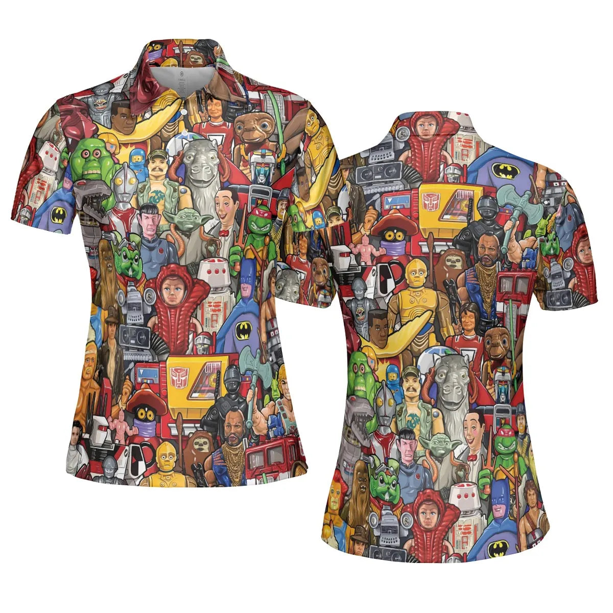 The Best Obscure 80s Toy Lines AOP Men/Women Polo Shirt
