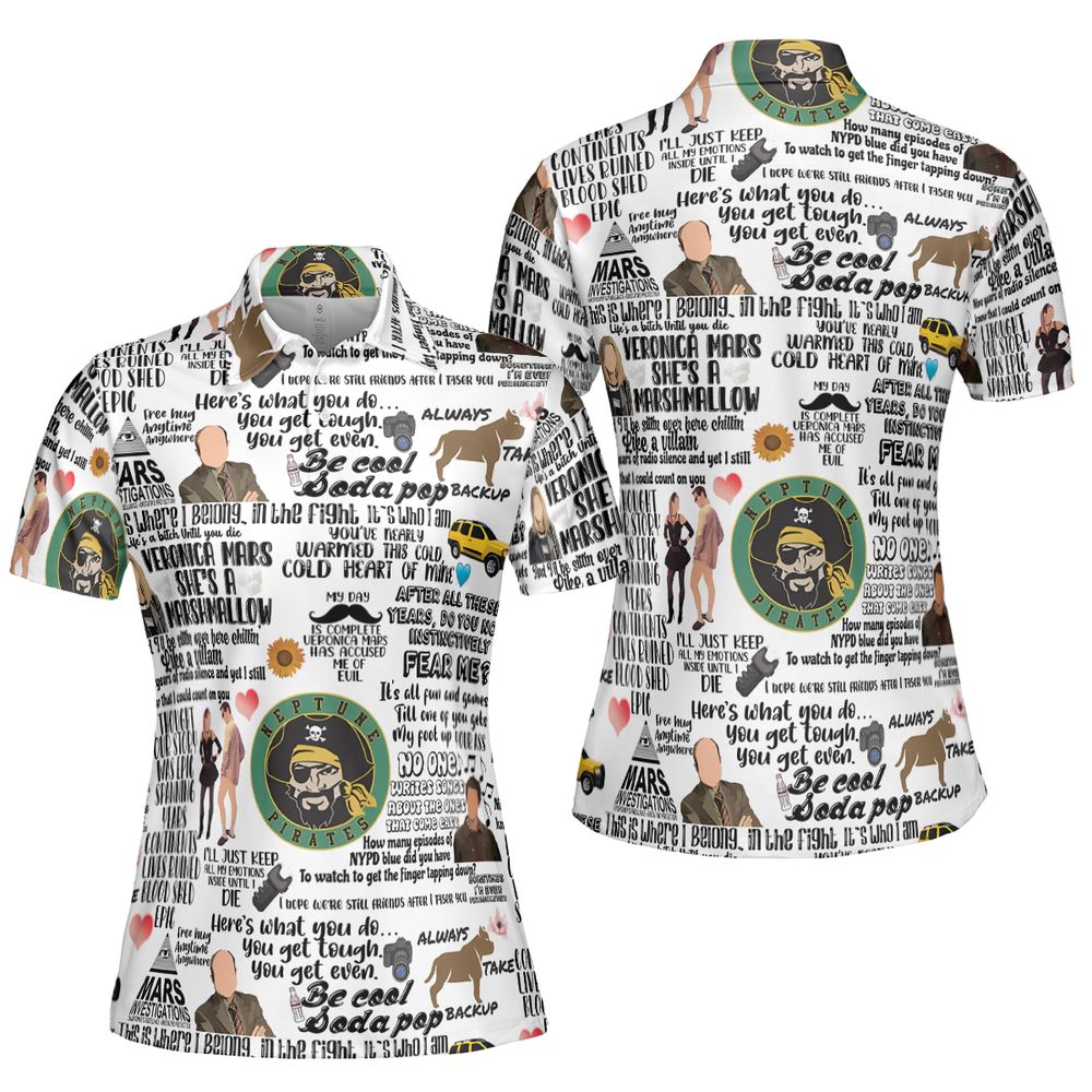 AOP Men/Women Polo Shirt - BNUWTDWV -  - 5