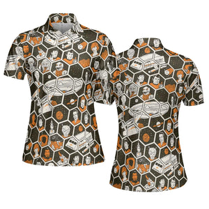 TrekToon Star Trek Hive Pattern AOP Men/Women Polo Shirt