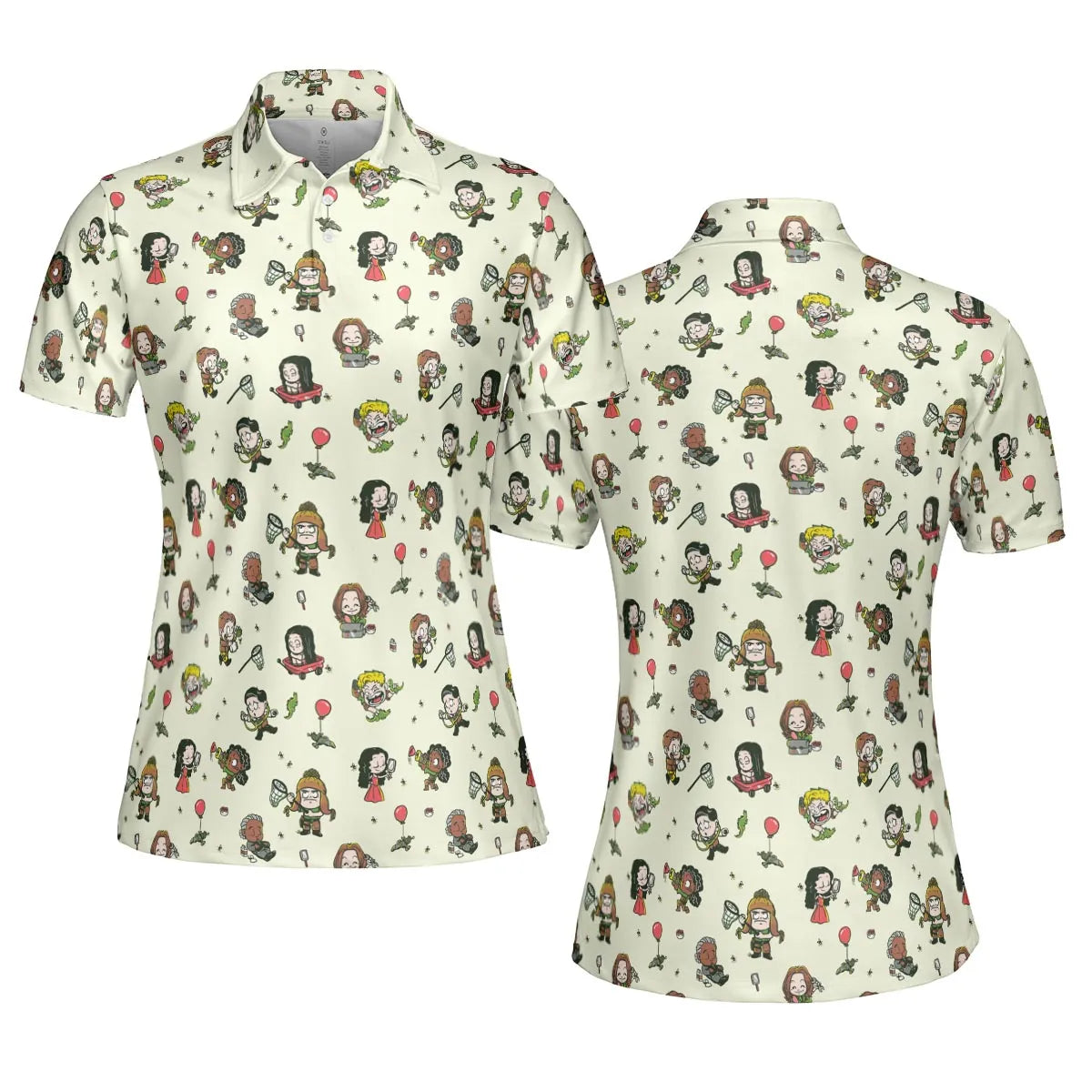 Firefly Characters AOP Men/Women Polo Shirt