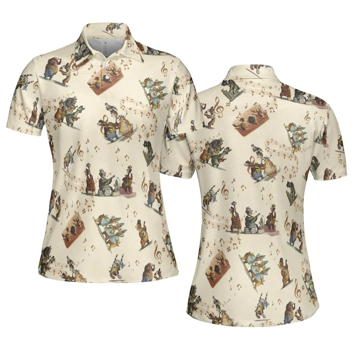 Country Bear Jamboree AOP Men/Women Polo Shirt