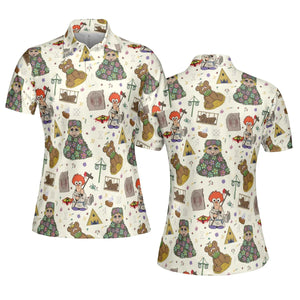 Festivites Midsommar Muppet Babies AOP Men/Women Polo Shirt