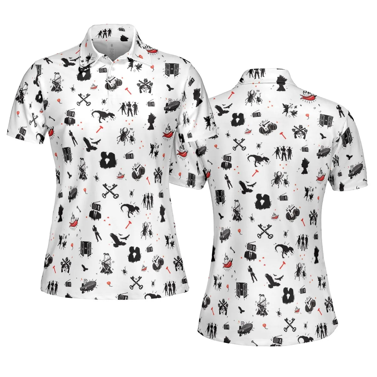 Legandary Bands Mashup AOP Men/Women Polo Shirt
