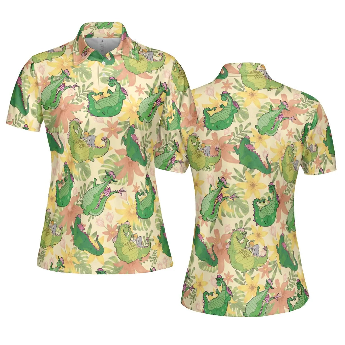 Elliott Dragon Pete's Dragon AOP Men/Women Polo Shirt