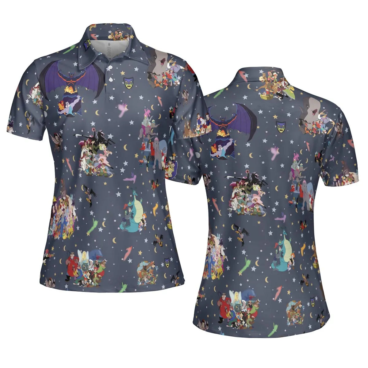 Classic Cartoon 1937-1949 AOP Men/Women Polo Shirt