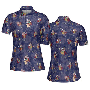Best Taxi Service Mr Toad Wild Ride AOP Men/Women Polo Shirt