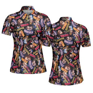 Classic Horror Films AOP Men/Women Polo Shirt