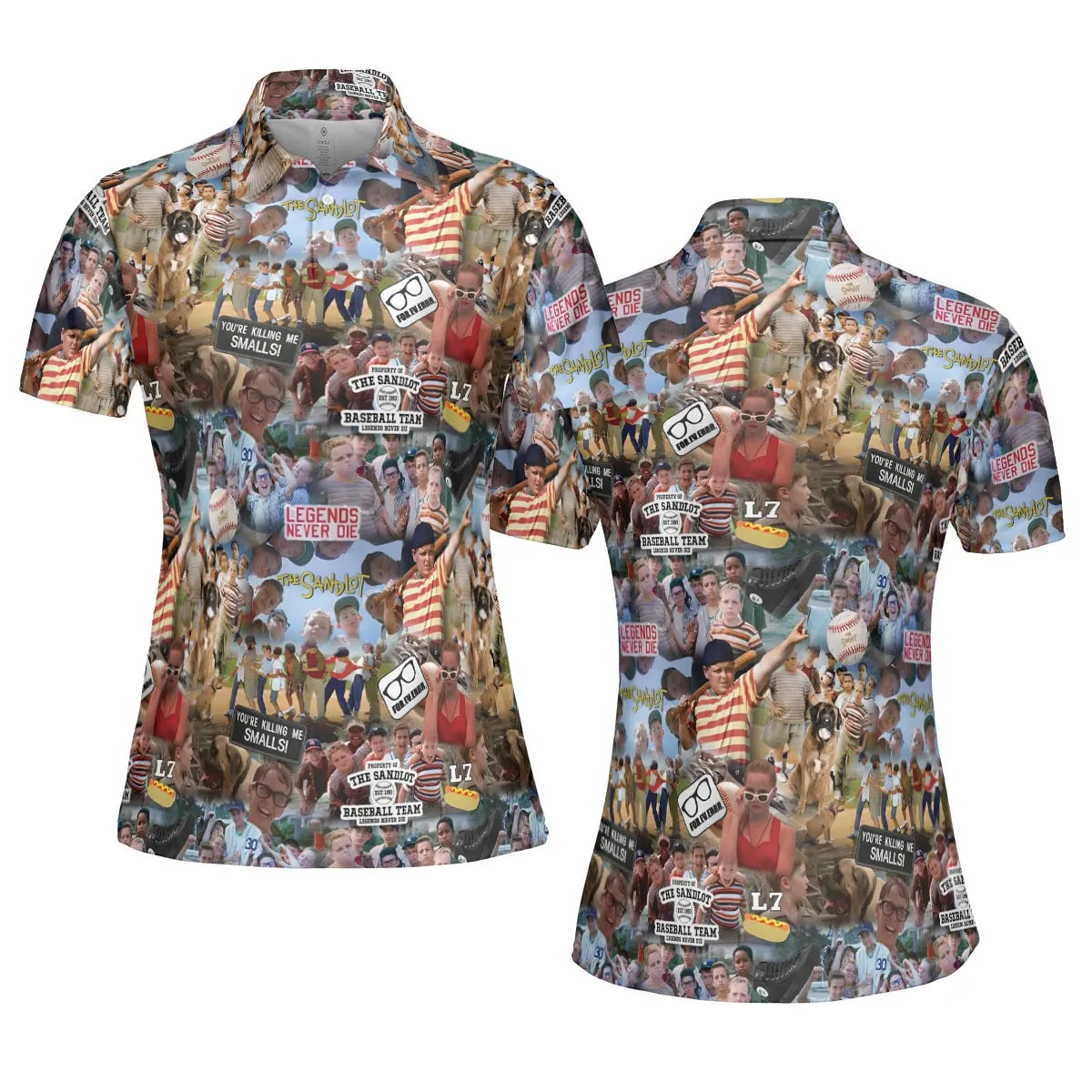 The Sandlot AOP Men/Women Polo Shirt