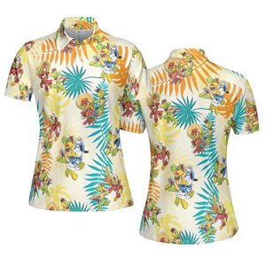 Tropical The Three Caballeros AOP Men/Women Polo Shirt