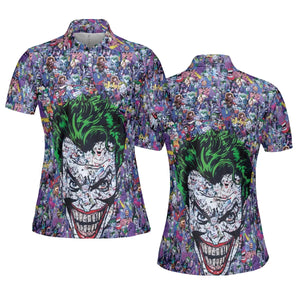 Joker The Most Favourite Characters Pattern AOP Men/Women Polo Shirt