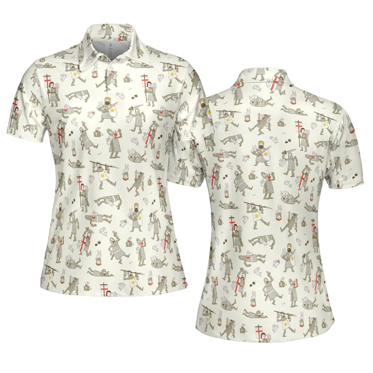 Bad Tempered Rodents Monty Python AOP Men/Women Polo Shirt