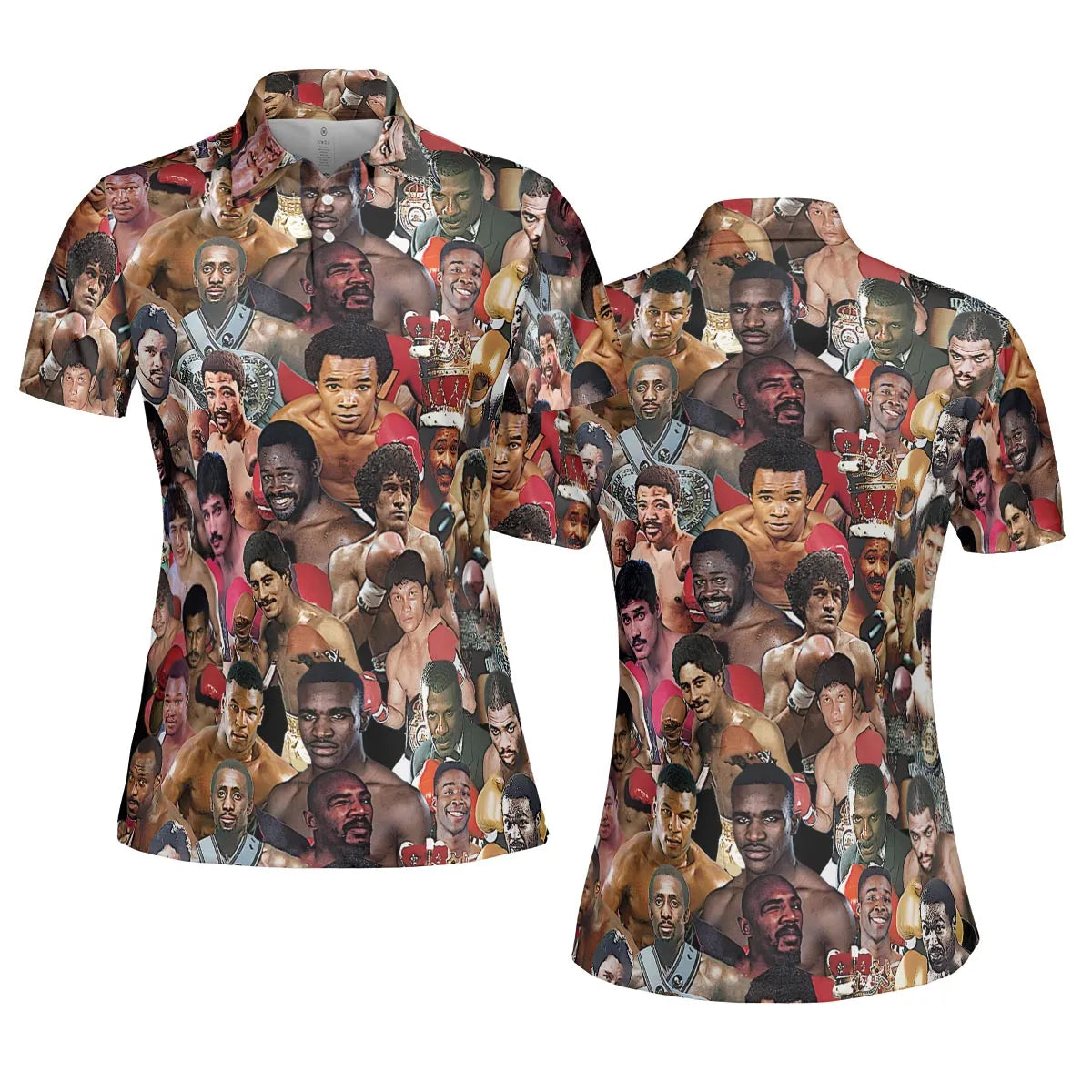 Fight Night Fit Boxing Legends AOP Men/Women Polo Shirt