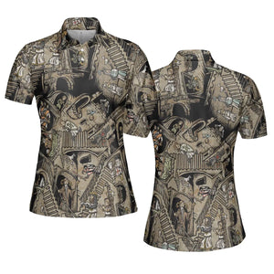 Monty Escher’s Relativity AOP Men/Women Polo Shirt