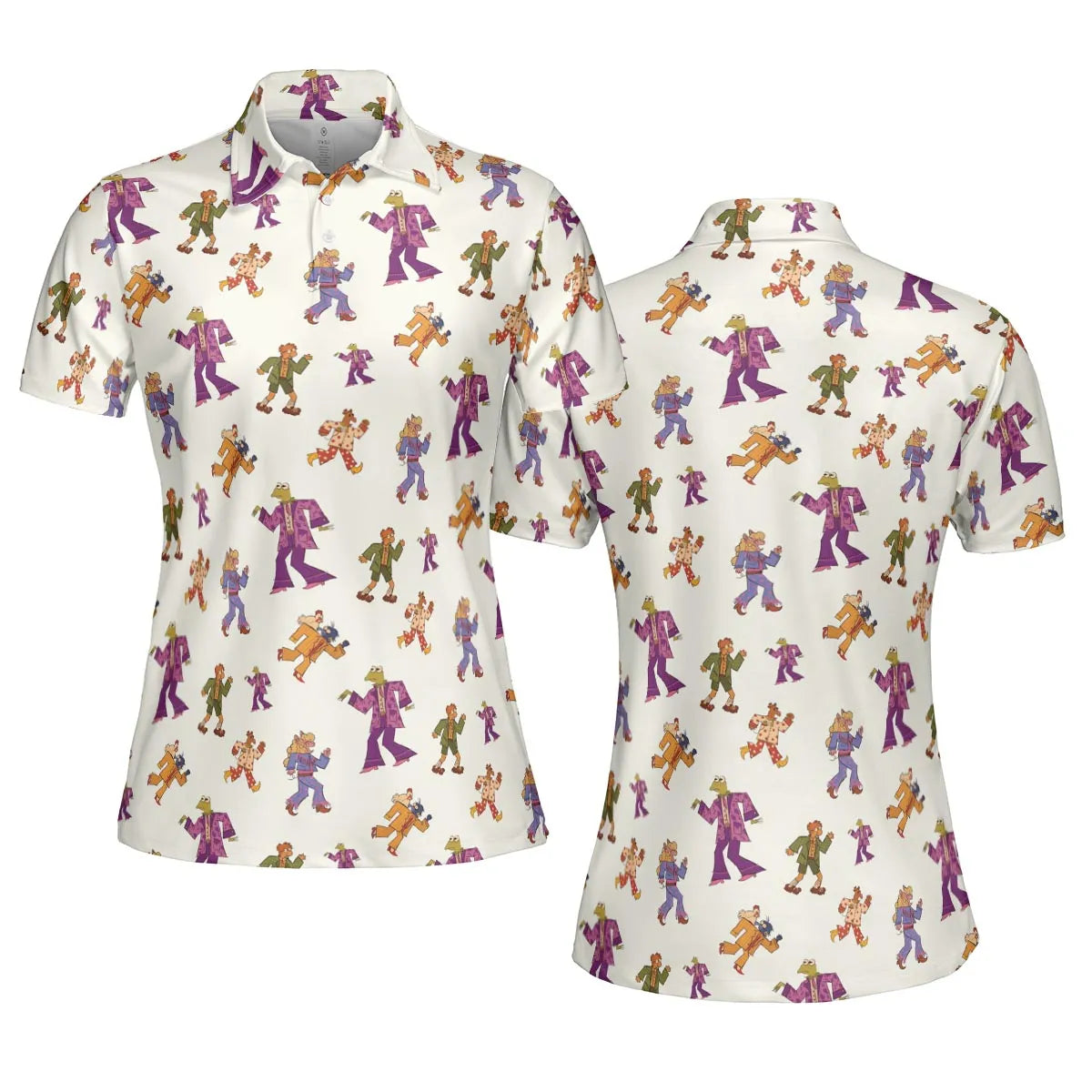 Talking Heads The Muppets AOP Men/Women Polo Shirt