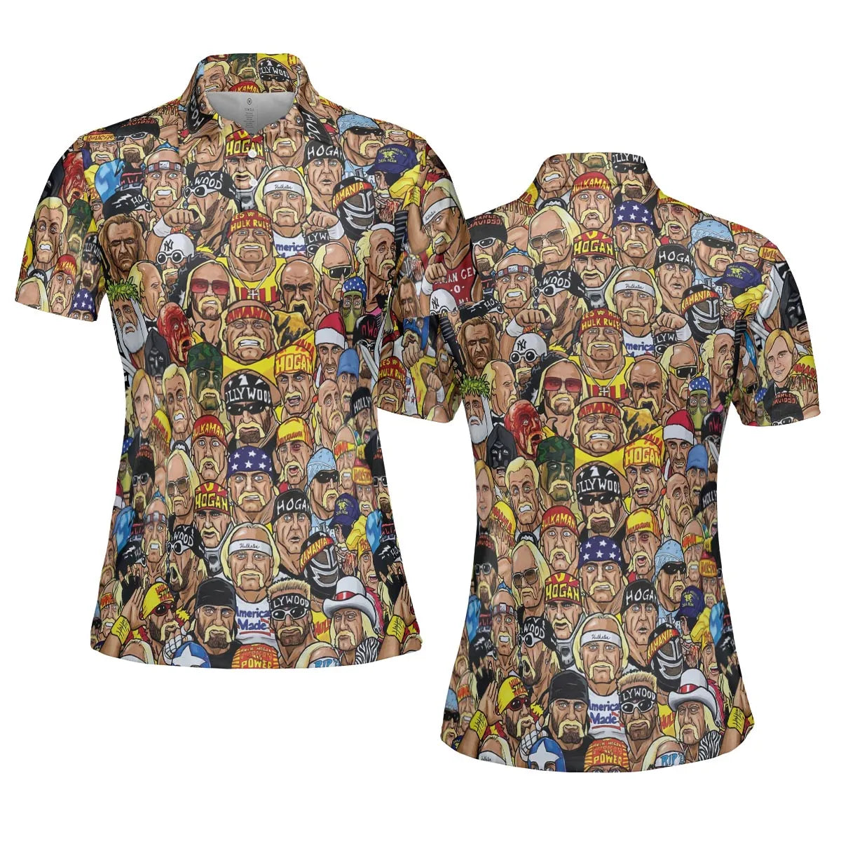 Classic Wrestlers AOP Men/Women Polo Shirt