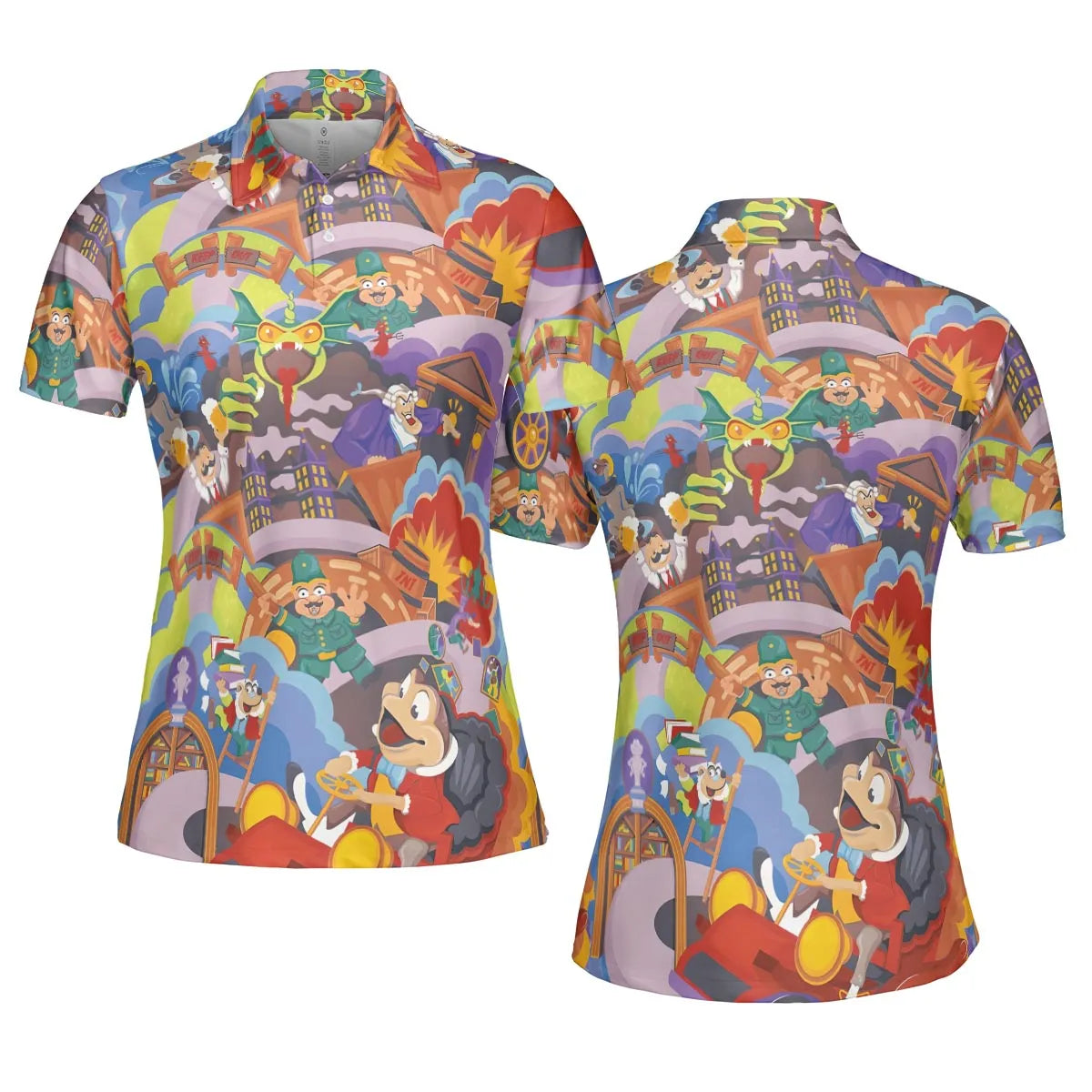 Wild Ride AOP Men/Women Polo Shirt
